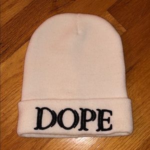 DOPE white PacSun hat